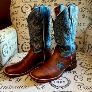 Tony Lama Women’s Cowboy Boots Size 9